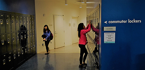 Price Center East Commuter Lockers